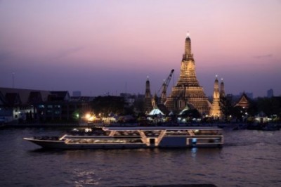 Fiume Chao Phaya, Bangkok, Thailandia