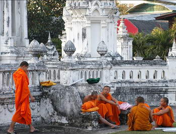 templi e monaci di Chiang Mai - Thailandia del nord