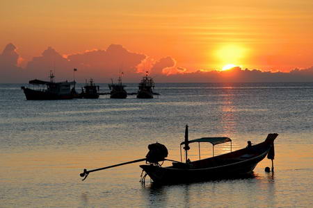 Tramonto a Koh Tao