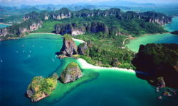 offerte vacanze innviaggi.com - arrivo in thailandia - veduta aerea Krabi