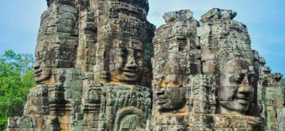 Bayon, l'ideale per una vacanza culturale in Cambogia.