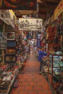 Shopping a Phnom Penh