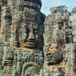 Bayon, l'ideale per una vacanza culturale in Cambogia.