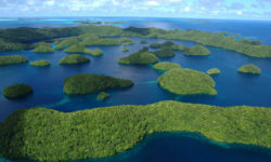 Arcipelago di Palau dall'alto