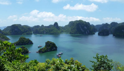 Halong Bay, tappa obbligatoria durante un viaggio in Vietnam.