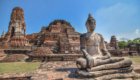 La bellezza di Ayutthaya, esempio del Siam antico.