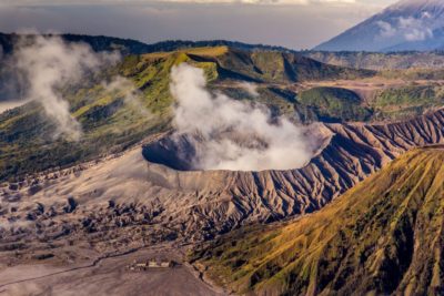 Gunung bromo cratere di tenger indonesia