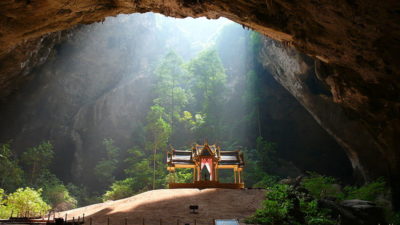 Tham Phraya Nakhon grotta thailandia