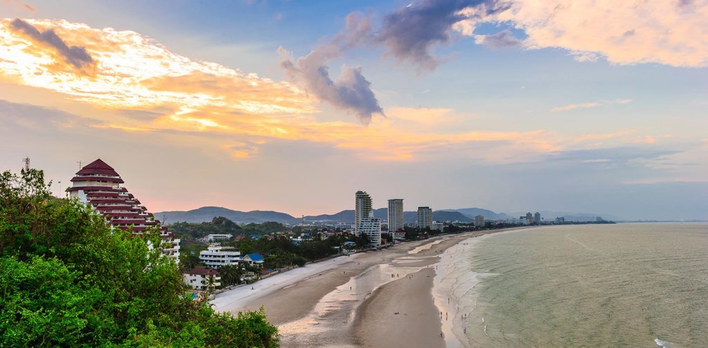 Hua Hin e il mare della thailandia