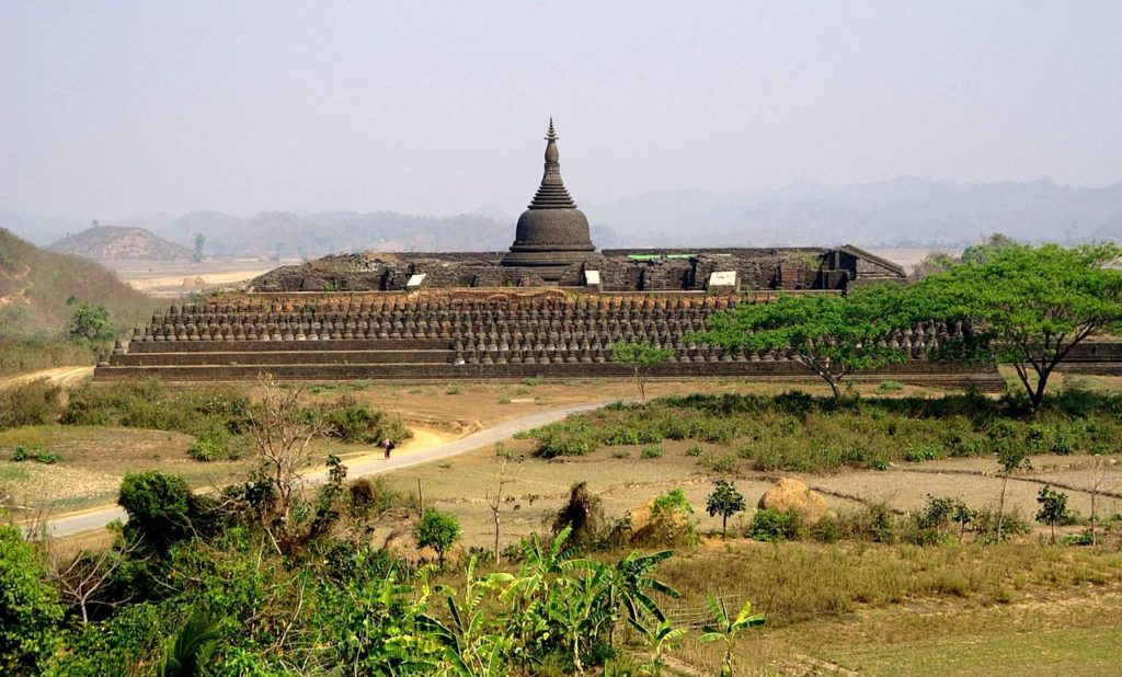 templi di mrauk u myanmar birmania