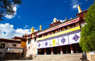 monastero collegio sera tibet