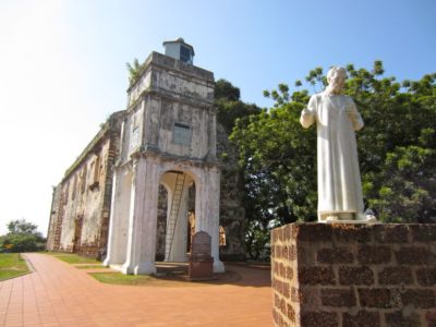 La chiesa di St Paul a Malacca – Malesia