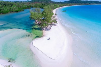 Koh Rong dall'alto