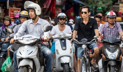 scooter in Vietnam