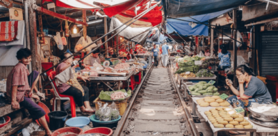 maeklong mercato - bangkok - thailandia