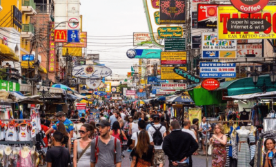 khao san road - quartiere bangkok